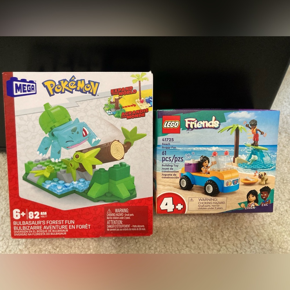 NEW LEGO Bundle - Pokémon and LEGO Friends Sets